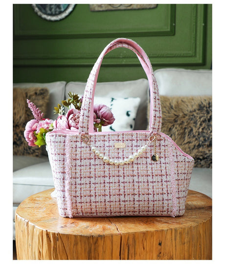 Portable Small Dog Cat One Shoulder Suitcase Bag Cage Shopway.