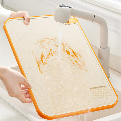 Vegetable Plate Household Cutting Board Plastic Fruit Sticky Board Set Shopway.