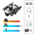 Remote Control Folding UAV Four-side Obstacle Avoidance 8K HD Areal Photography - Shopway