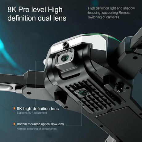 Brushless Obstacle Avoidance Optical Flow Aerial Photography Remote Control Four-axis UAV Unmanned Aerial Vehicle - Shopway