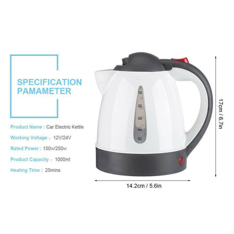 Travel Pot For Water Cup RV Plus Kettle Shopway.