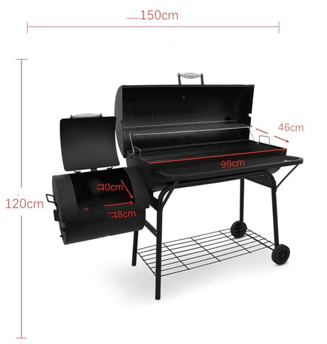 Courtyard Barbecue Grill Outdoor American Charcoal Household Shopway.