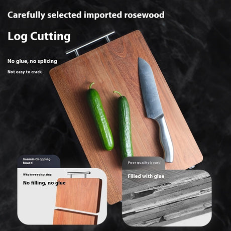 Household Double-sided Wooden Chopping Board Mildew-proof Wall-mounted Kitchen Shopway.