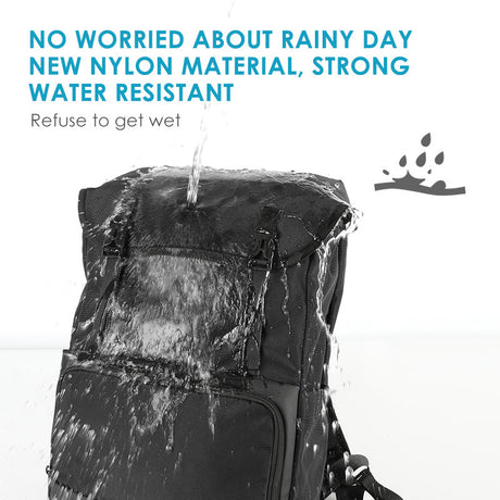 Men's And Women's Wear-Resistant Water-Repellent Nylon Backpacks Shopway.