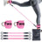 Ankle Strap Resistance  Hip Leg Strength Pull Rope Fitness Elastic Training Home Yoga Pilate Crossfit Workout Gym Equipment - Shopway
