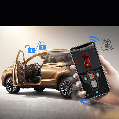 Mobile Phone Control Car One-way Remote Control One Button Shopway.