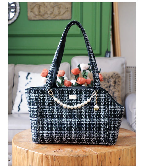 Portable Small Dog Cat One Shoulder Suitcase Bag Cage Shopway.