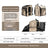 Pet Cat And Dog Tent Large Capacity Portable Breathable Backpack Cat Bag Shopway.