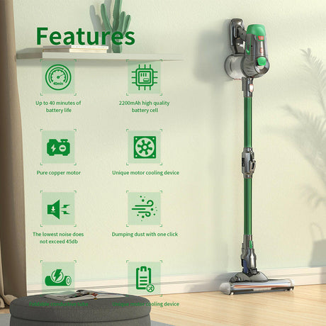 Handheld Wireless Vacuum Cleaner With Foldable Tube Shopway.
