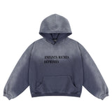 Gradient Inkjet Hooded Fleece Lined Sweater Men Shopway.