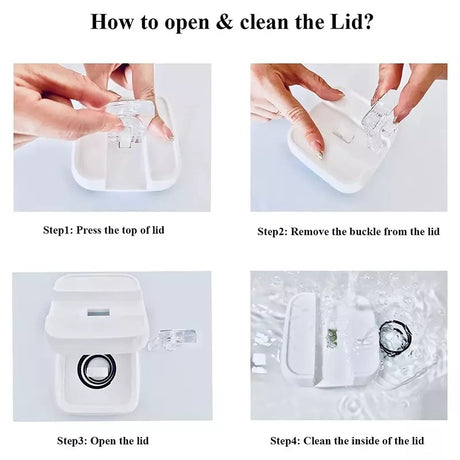 6pcs Set Easy Lock Food Storage Containers For Flour And Sugar Storage Shopway.