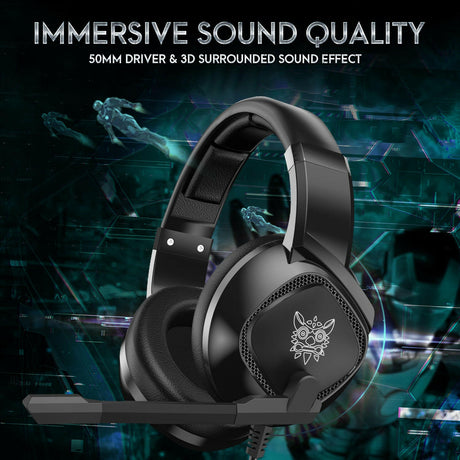 Gaming Headset For X-box One, PS4 Over Ear Headphones RGB Earphone With Noise Cancellation Microphone Volume Controller Tablet Shopway.