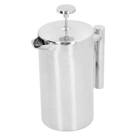 1000ml Hand Brewing Coffee Pot Stainless Steel Coffee Press Pot DoubleLayer Coffee Kettle Shopway.
