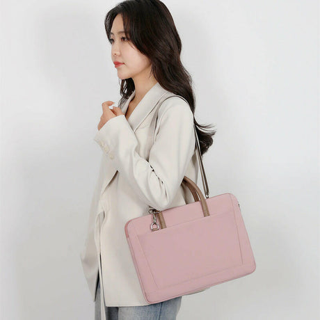 Laptop Bag One Shoulder Laptop Case Meeting Waterproof - Shopway