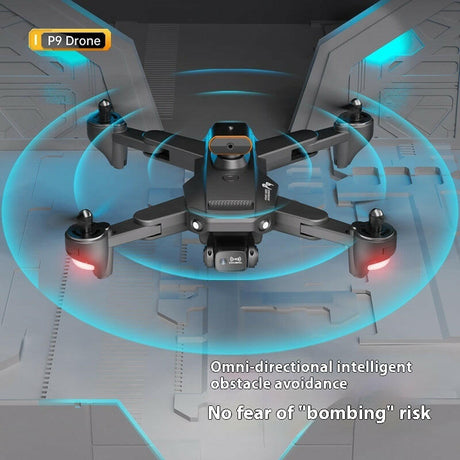 P9 UAV GPS HD Electrical Adjustment Four-lens Aerial Photography Remote Control - Shopway