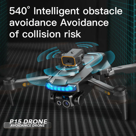 Brushless GPS Automatic Return Drone Obstacle Avoidance Folding HD Aerial Photography Remote Control Quadcopter GPS Positioning - Shopway