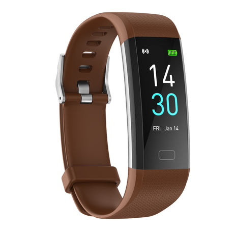 Blood Pressure Fitness Heart Rate Meter Step Temperature Smart Watch Shopway.