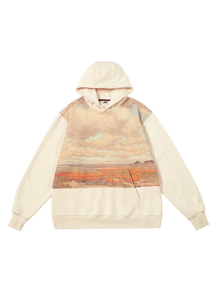 Thickened Loose Camping Top Printed Sweater Shopway.