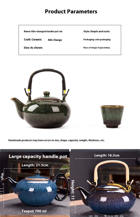 Kiln Transformation Lifting Beam Large Capacity Ceramic Teapot Shopway.