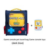 Game Console Retro Style Pet Cat Bag Portable Out Backpack Foldable Large Capacity Dogs And Cats Travel Nest Shopway.