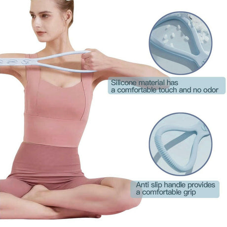 8-character Puller, 8-character Silicone Yoga Auxiliary - Shopway
