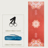 Natural Rubber Thin Portable Yoga Mat Drape - Shopway