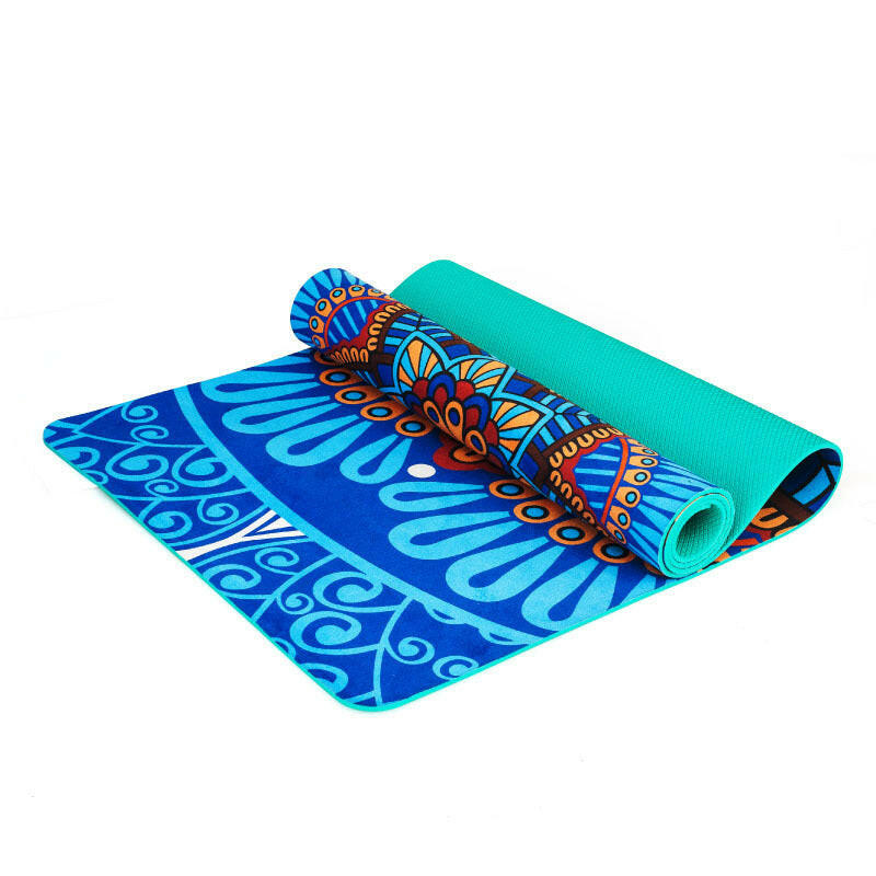 Digital Printing Suede TPE Yoga Mat - Shopway