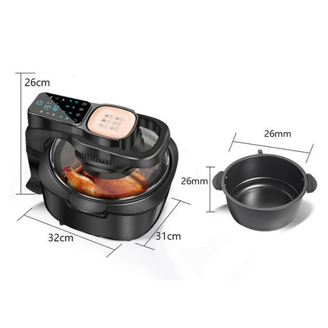 Household Large Caliber Fully Automatic Air Fryer Shopway.