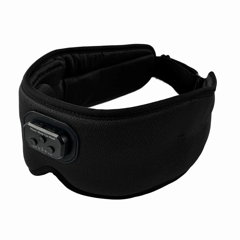 White Noise Bluetooth Sleeping Eye Mask 3D Ice Silk Shopway.
