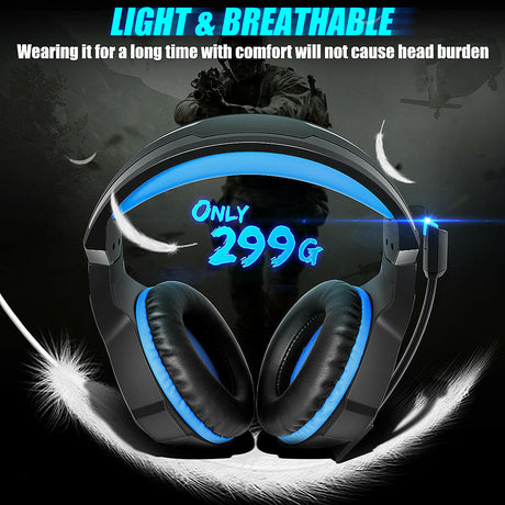 Headset With Mike Thunder Wear Luminous Gaming Headset Shopway.