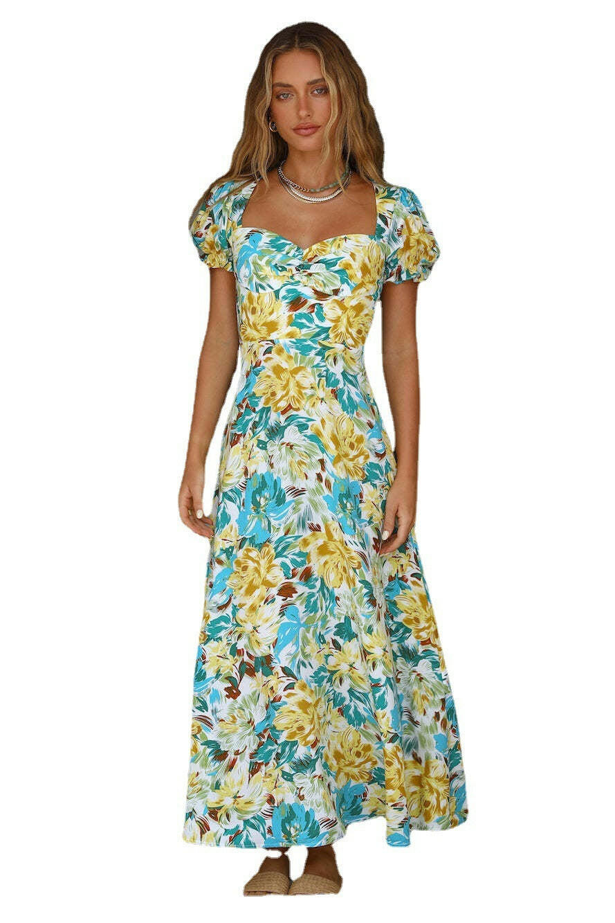 Floral Casual Summer Dress Shopway.