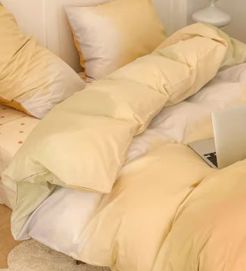 Simple Gradient Color Bed Four Sets Of Cotton Pure Cotton Shopway.