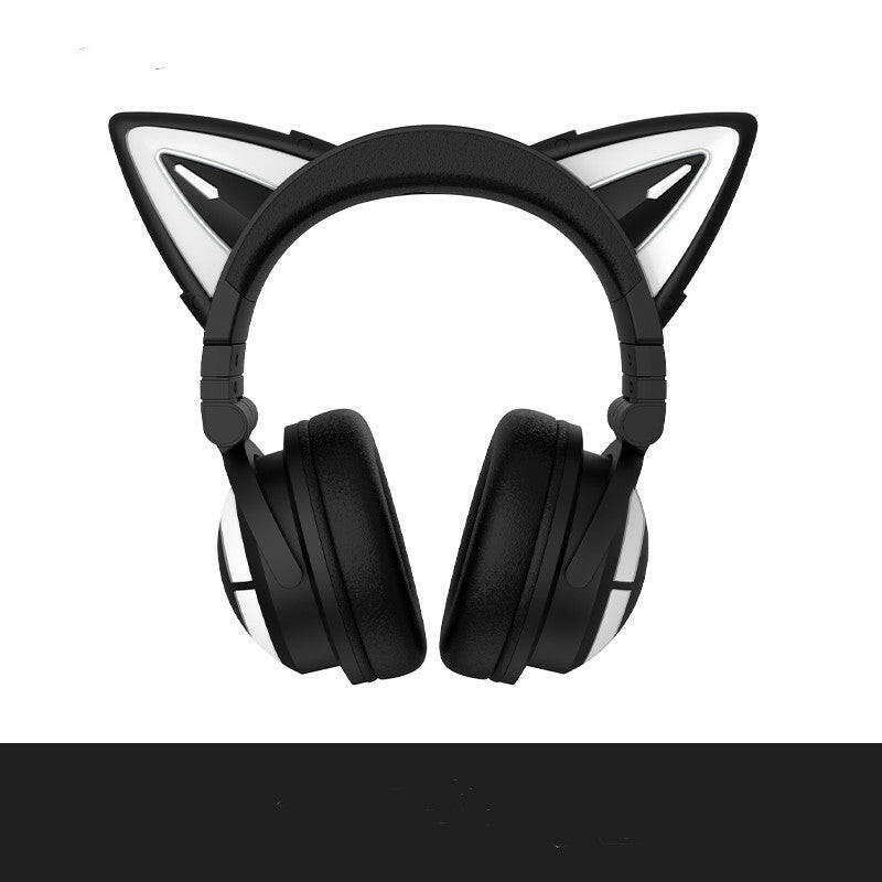 Cute Girl Game Gaming White Wireless Headset Gift Shopway.