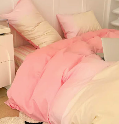Simple Gradient Color Bed Four Sets Of Cotton Pure Shopway.
