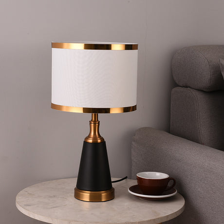 Fashion Simple Fabric Bedroom Bedside Lamp Shopway.