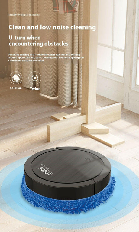 Household Intelligent Wet And Dry Sweeping Robot Shopway.