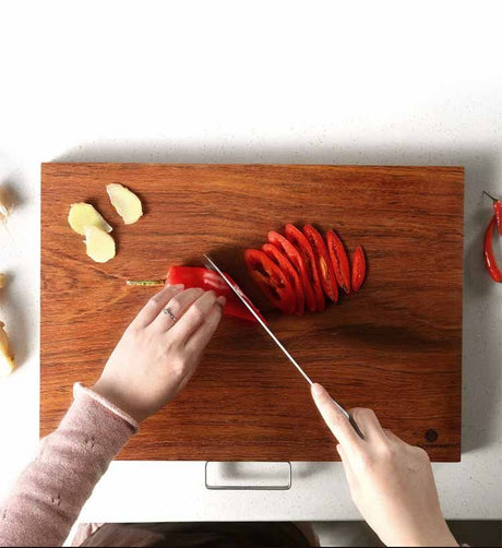 Home Kitchen Pear Wood Chopping Board Shopway.