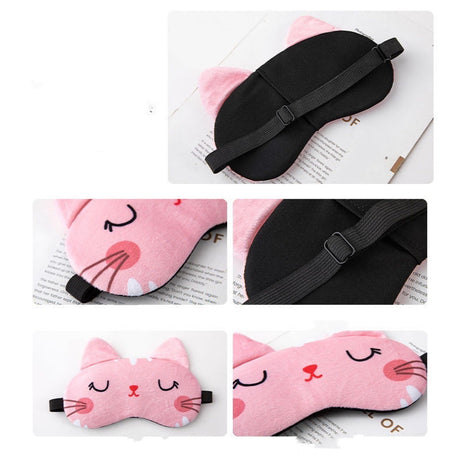 Cartoon Cute Plush Sleeping Eye Mask Shopway.