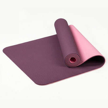 Yoga Mat Thickened 8mm Two-color Lengthened Yoga Mat 18361 Thick 8mm - Shopway