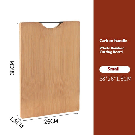 Household Whole-bamboo Chopping Block Cutting Board Shopway.