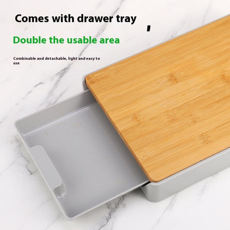 Household Multi-functional Chopping Board Creative Drawer Shopway.