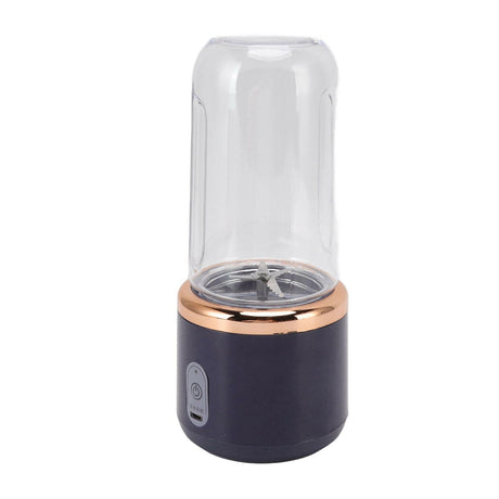 300ml Portable Blender Cordless for Shakes Juice Six Blades USB Charging with Bottle and Lid Shopway.