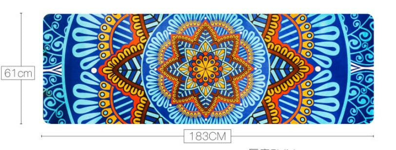 Digital Printing Suede TPE Yoga Mat - Shopway