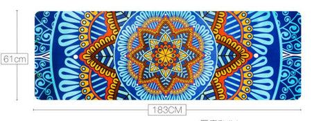 Digital Printing Suede TPE Yoga Mat - Shopway