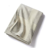 Thousand-bird Lattice Wool Blanket Sofa Nap Office Air Conditioning Blanket Shopway.