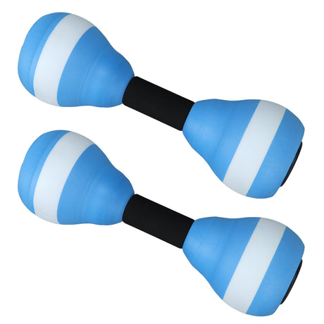 1 Pair Aquatic Dumbbells EVA Floating Water Dumbbells Aerobic Exercise Fitness Equipment for Kids Shopway.