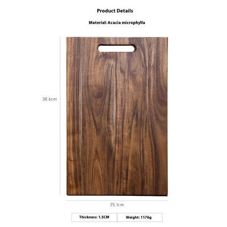 Square Acacia Mangium Large Simplicity Chopping Board Steak Cutting Household Shopway.