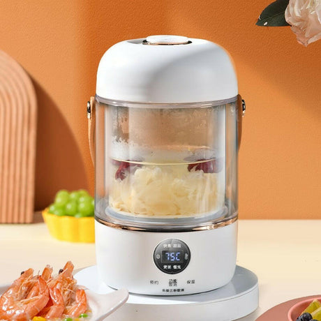 110V220V Smart Electric Stew Cooker Personal Portable Electric Stew Pot Shopway.