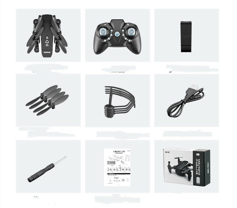 4k Aerial Photography Fixed-height Quadcopter With Long Endurance Remote Control - Shopway