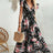 Black Floral Dress Flower Print Shopway.